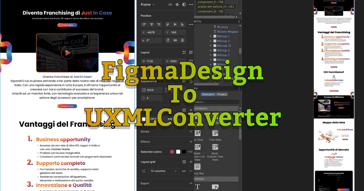 Super Responsive FigmaDesign To UXML Converter | Utilities Tools ...