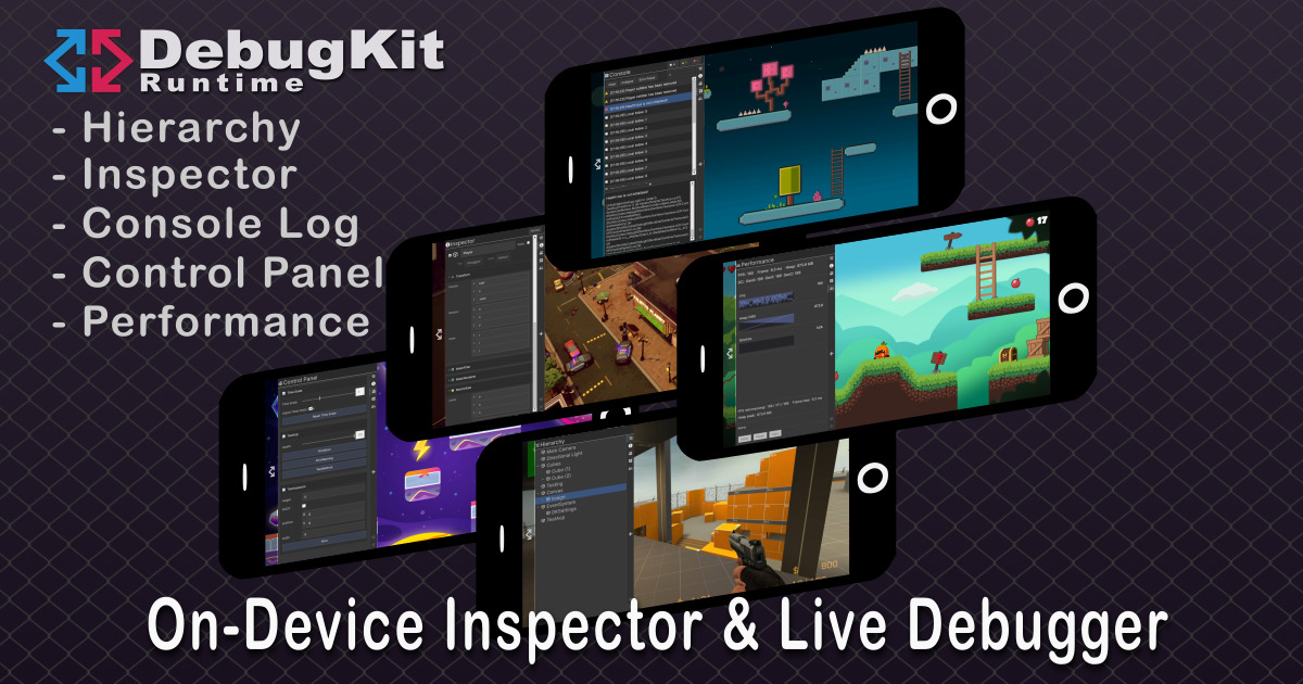 DebugKit Runtime - On-Device Inspector & Live Debugger | Utilities ...
