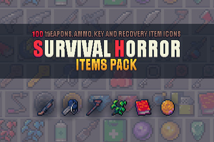 Survival Horror Items Pack