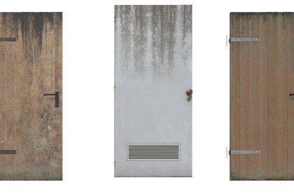Old and rusty doors