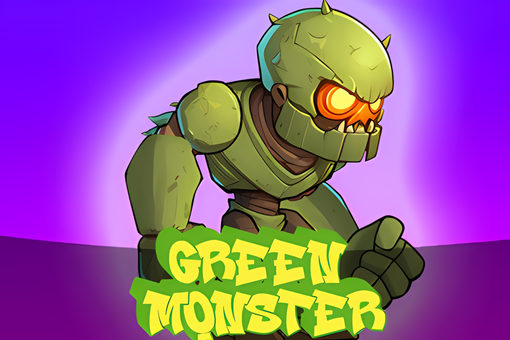 Green Monster 2D Animated Character (Spriter) | 2D Characters | Unity ...