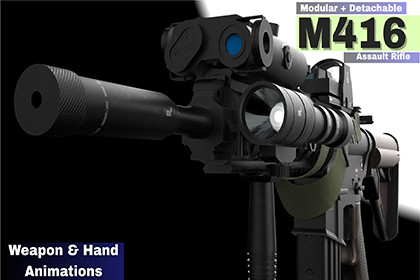 m416 weapon (Fps - Tps)