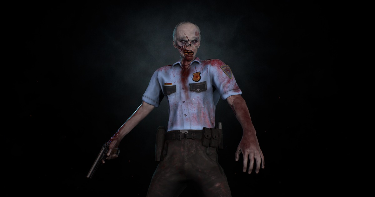 Zombie_Cop | 3D Creatures | Unity Asset Store