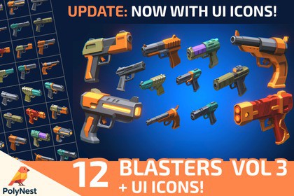 Cosmic Retro Blasters Pack 3