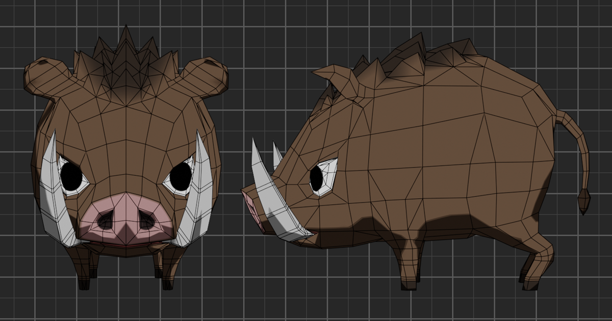 Unity Pig Animals 3D Boar | Characters | Unity Asset Store