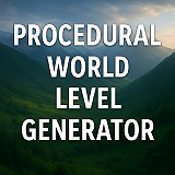 Procedural World-Level Generator Pro - Cities, Terrain, Maze, Dungeon Builder