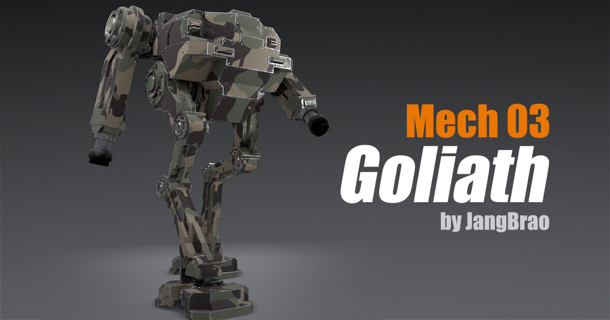 Mech 03 | 3D Robots | Unity Asset Store