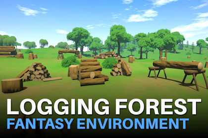 Logging Forest - Fantasy Environment