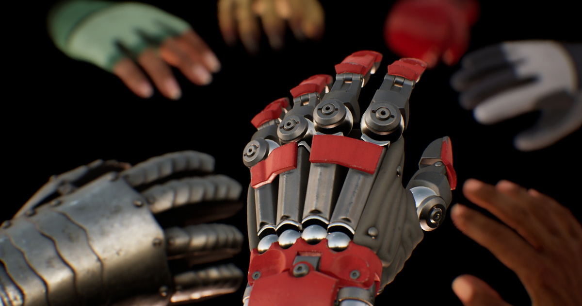 Unity Hands Graphics Virtual Graphics Essential VR Hands Collection | 3D Characters | Unity Asset Store