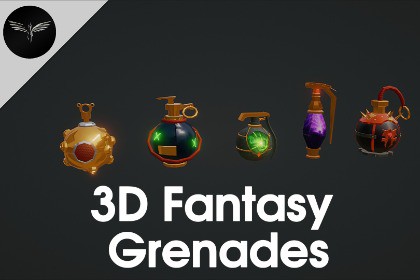 3Dファンタジーグレネード