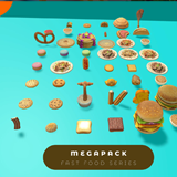Cartoon Food Megapack