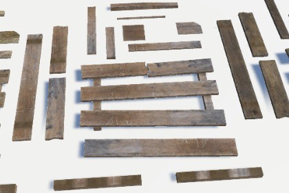 Wooden Debris