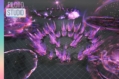 Realistic ARPG Magic Jewels VFX