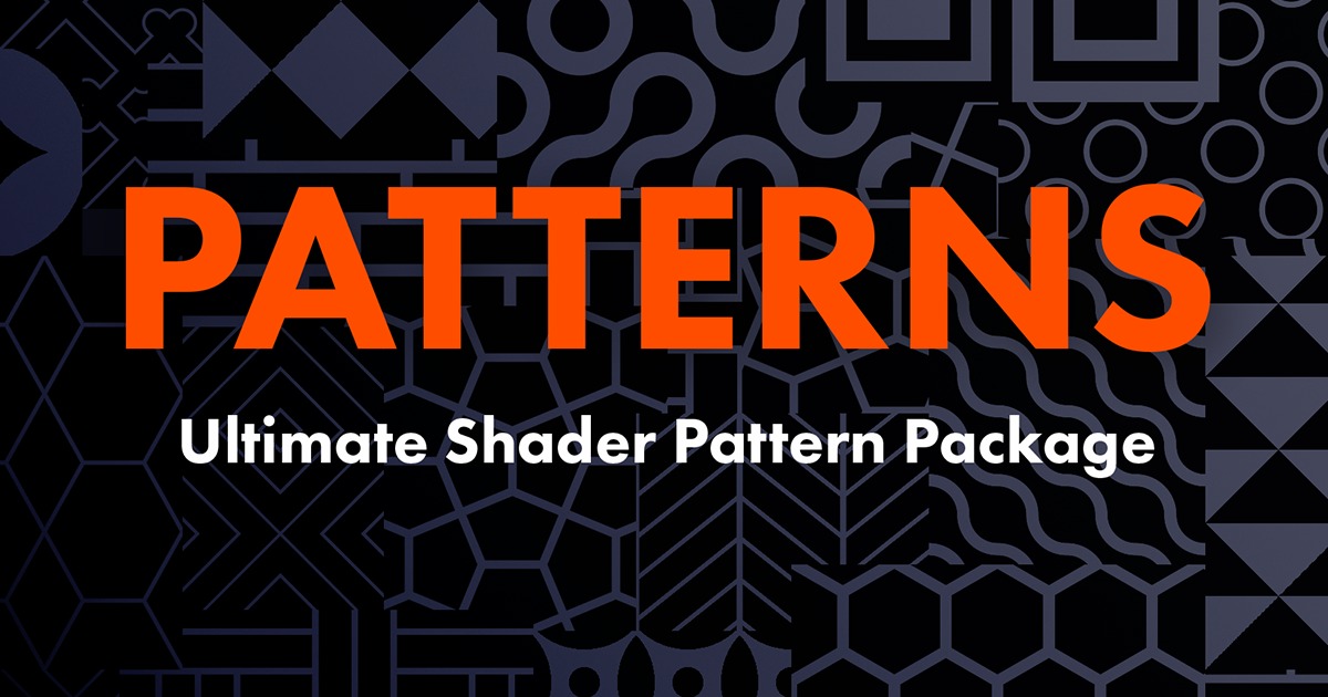 Unity Patter Patterns | VFX Shaders | Unity Asset Store