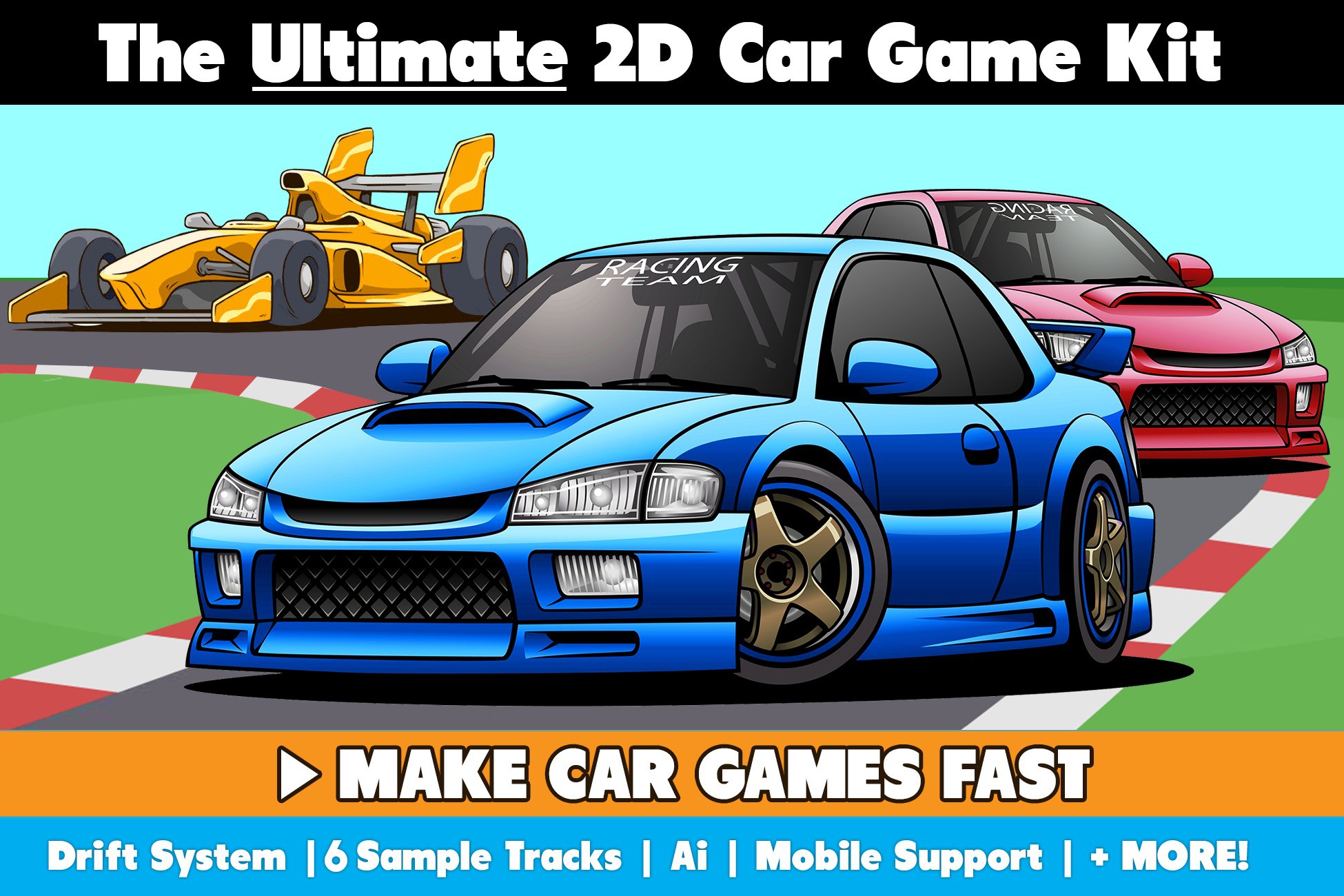 Ultimate 2D Car Game Kit at Jessica Stock blog