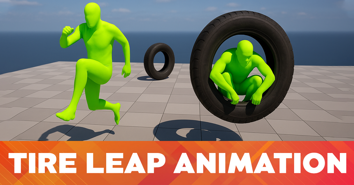 Parkour Tire Leap Animation | 3D Animations | Unity Asset Store