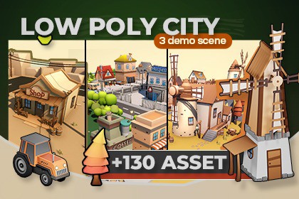Low Poly City Pack 1