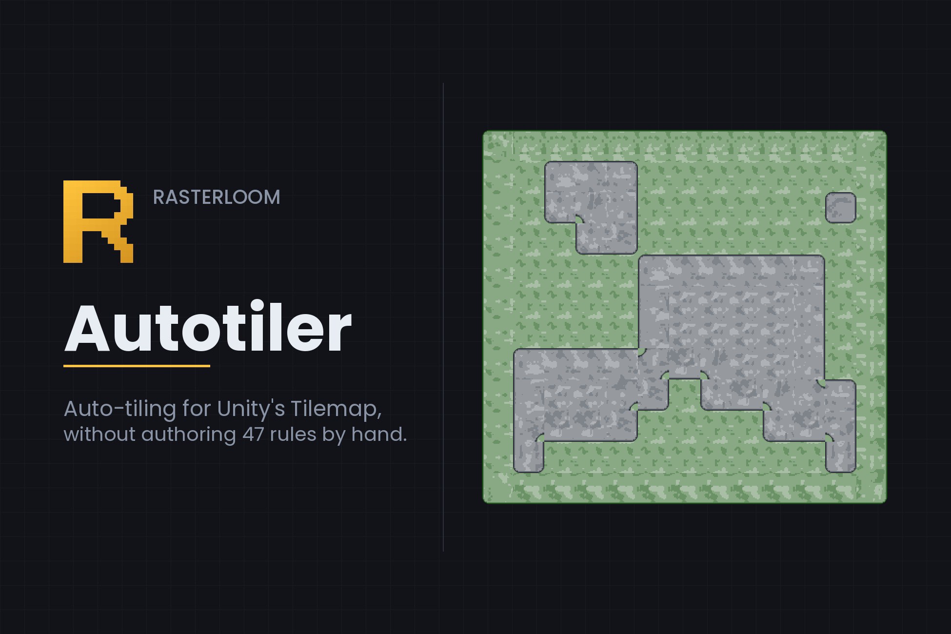 Autotiler - Blob47 auto-tiling for Tilemap