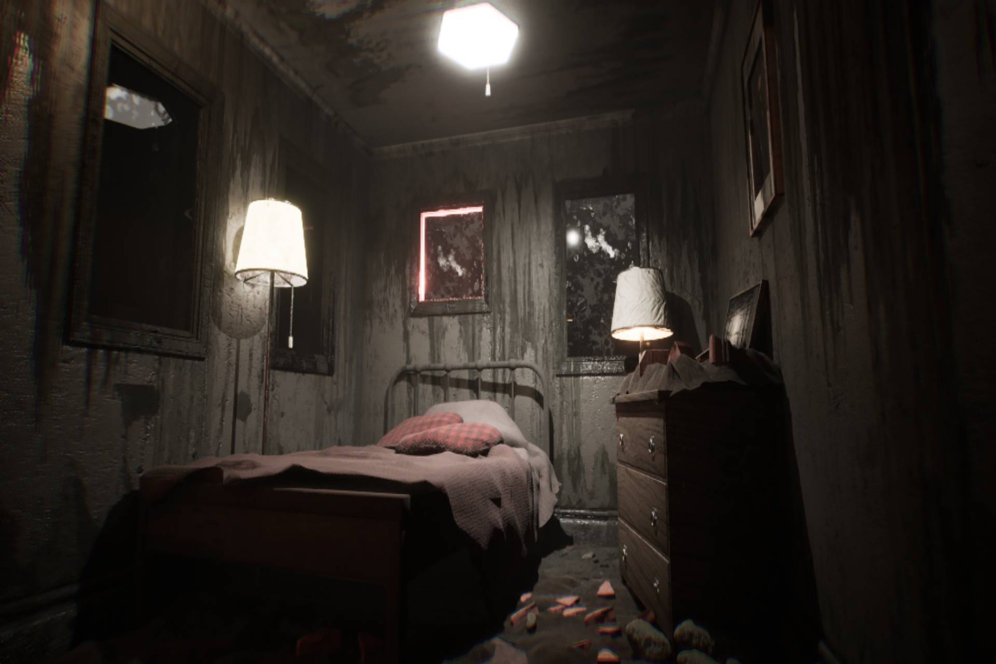 Horror Bedroom / 35+ Assets | 3D Props | Unity Asset Store