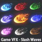 Game VFX - Magic Slash Waves
