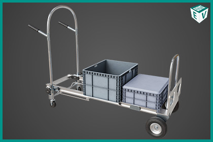 Convertible Hand Truck Steel URP HDRP Textures