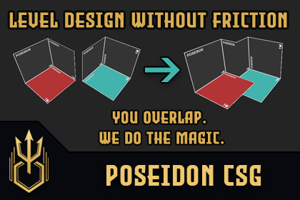 Poseidon CSG - Level Design Toolkit