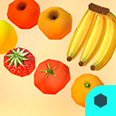3D Props - Cart Object (Fruit)