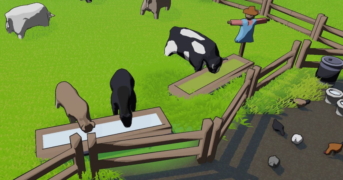 Farm Animals Pack - Stylized Low poly 3D Models | 3D Animals | Unity ...