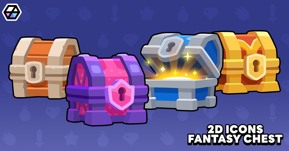 2D Icons - Fantasy Chest | 2D Icons | Unity Asset Store