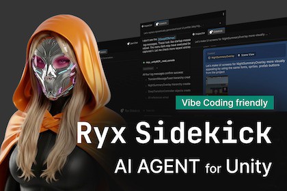 Ryx Sidekick - your AI agent for Unity