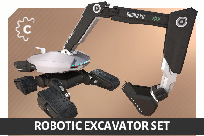 Robotic Excavator Set