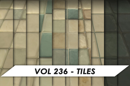 Stylized Textures - Vol 236 - Tiles