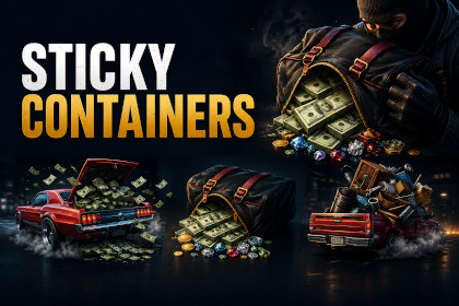 Sticky Containers