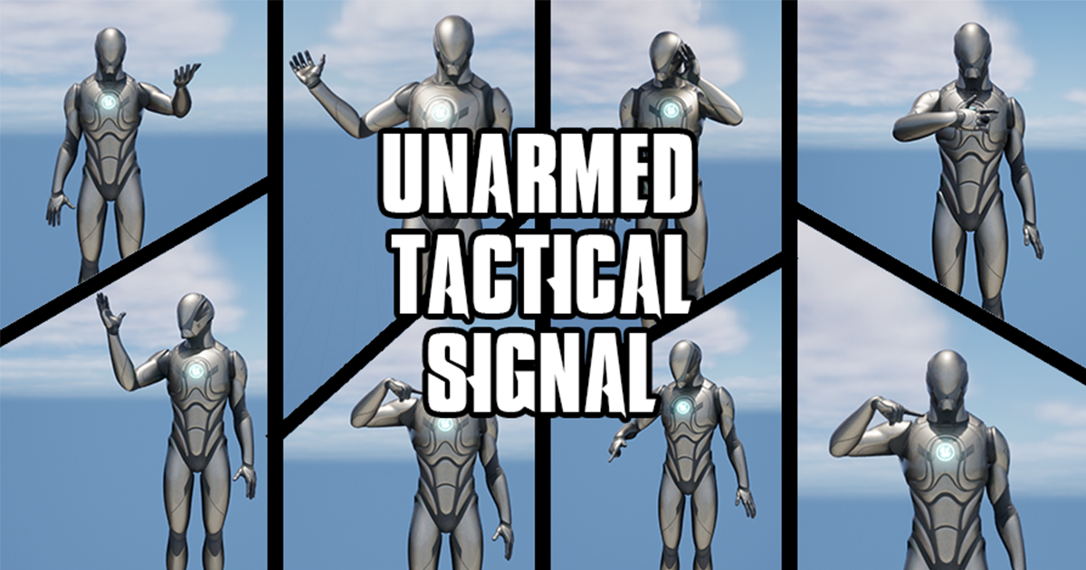 Unarmed Tactical Sign Anim Set | 3D 动画 | Unity Asset Store