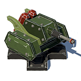 3D Defence Cannon Turret