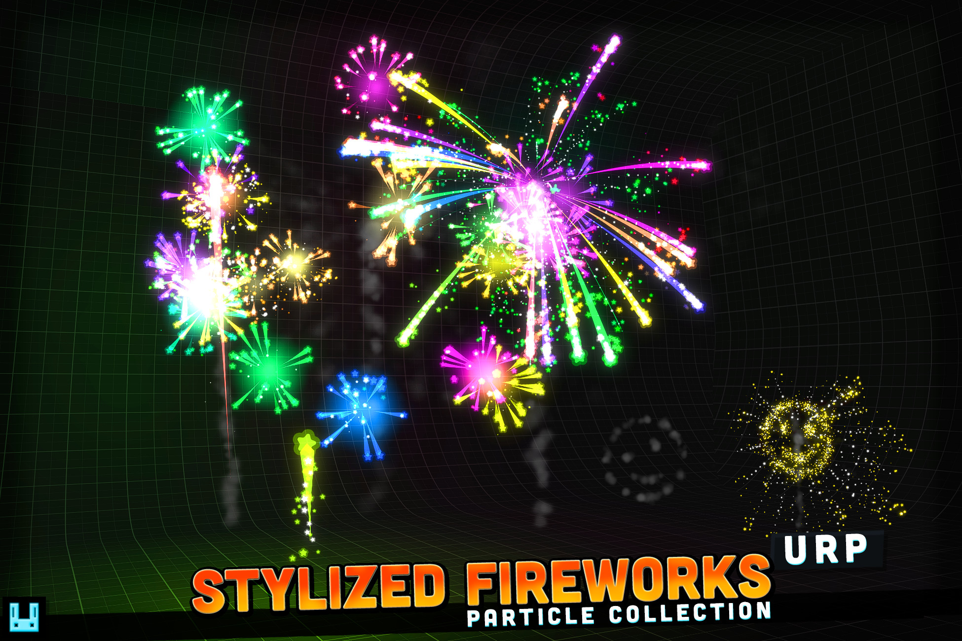 Stylized Fireworks URP | Fire & Explosions | Unity Asset Store