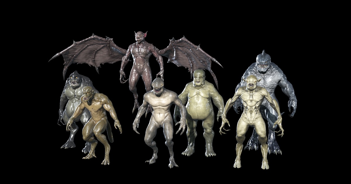 Monster Mutant Pack | 3D Creatures | Unity Asset Store