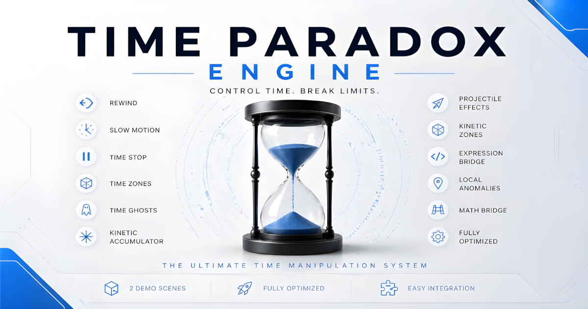 Time Paradox Engine: Time Manipulation System | Game Toolkits | Unity ...