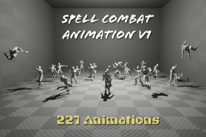 Spell/Magic Combat Animation V1