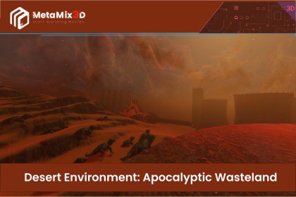 Desert Environment: Apocalyptic Wasteland