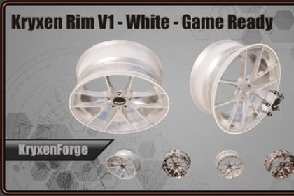 Kryxen Rim V1 - White - Game Ready