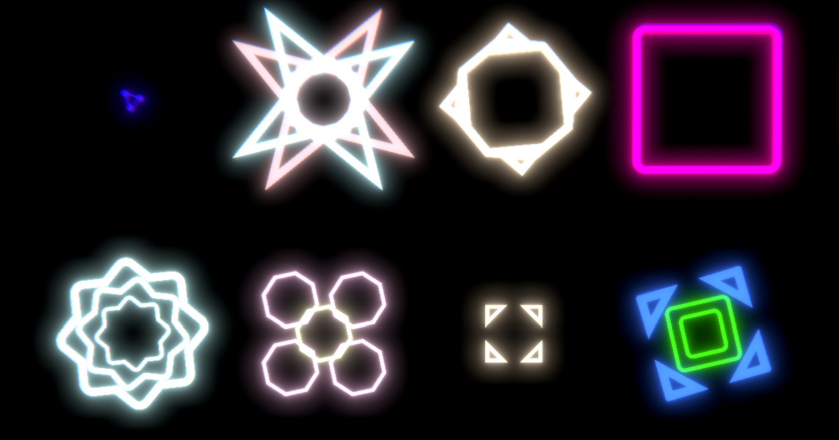 Smooth Loading Icons | Geometric Shapes | 2D Icons | Unity Asset Store