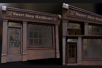 Old English Shop Front