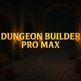 Dungeon Builder Pro Max – Procedural Level Generator with NavMesh & Player Spawn