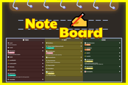 Note Board | Project Management Tool