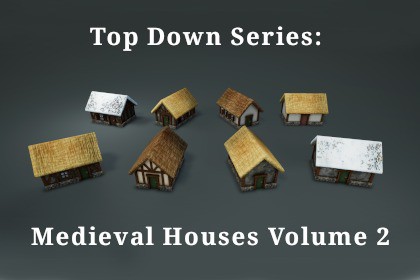 PIDI - Top Down: Medieval Houses Vol 2