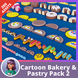 Cartoon Bakery & Pastry Pack 2