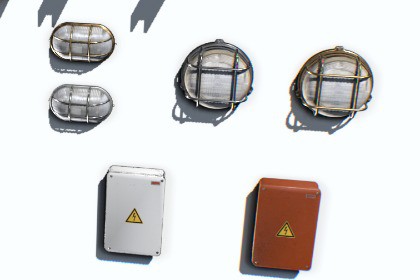 Industrial Factory Props Pack