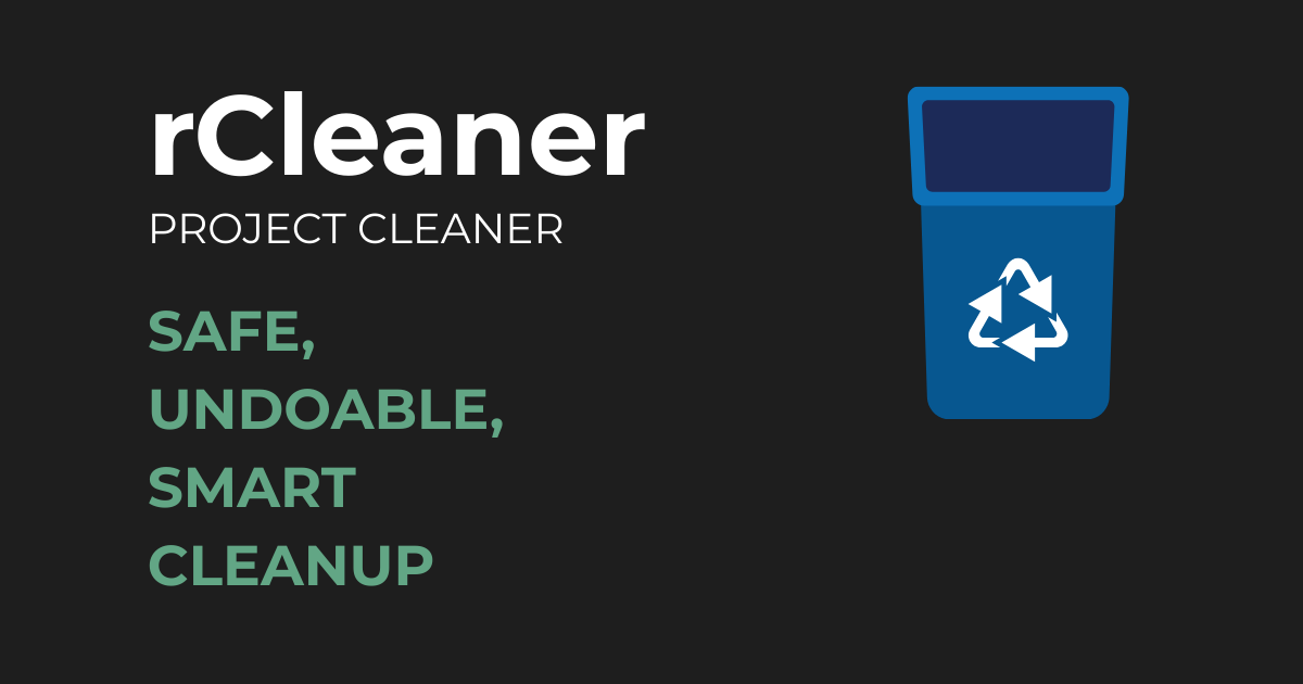 rCleaner - Project Cleaner & Unused Asset Remover | Utilities Tools ...