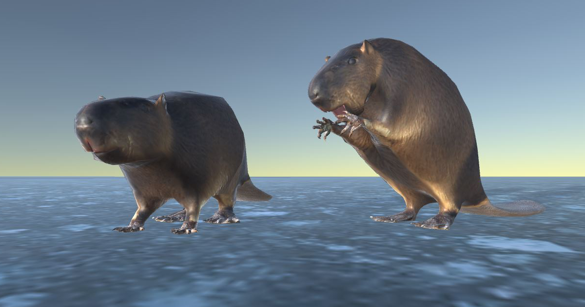Beavers Unity Beaver pack | Characters | Unity Asset Store
